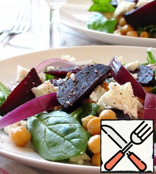 Salad with Beets and Chickpeas Recipe