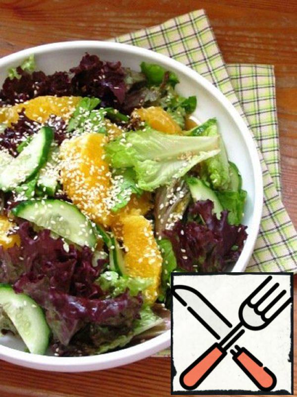 Orange and Sesame Salad Recipe