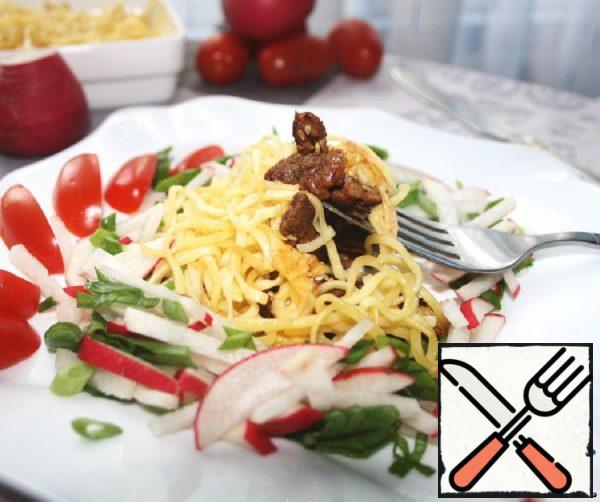 Warm Noodle Salad Recipe