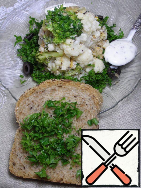 Cauliflower and Broccoli Salad Recipe