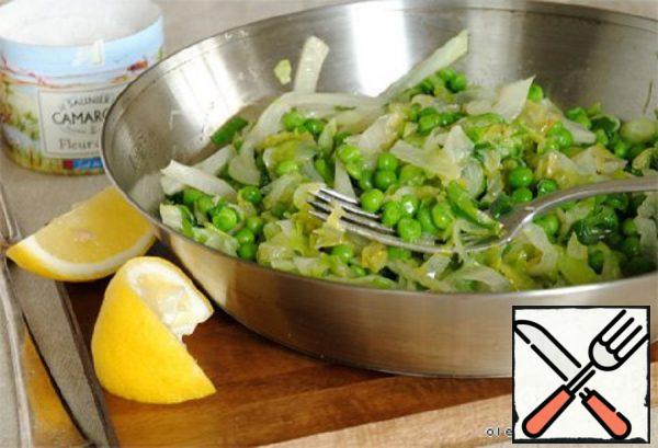 Warm Salad of Peas Recipe