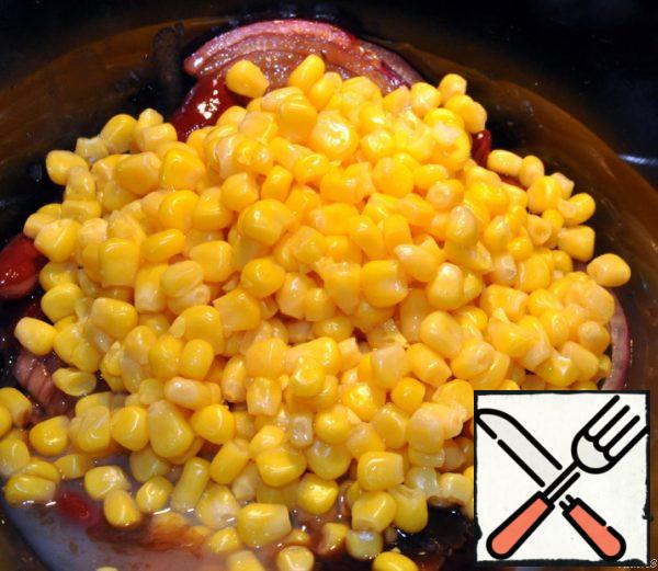 add the corn.