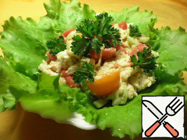 Chicken Salad with Vegetables Recipe