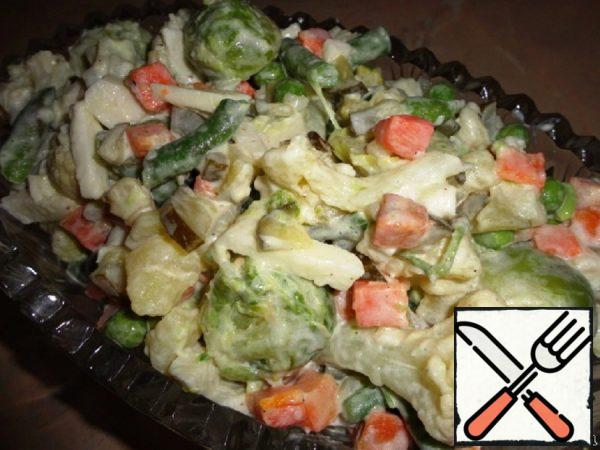 Frozen Vegetable Salad Recipe