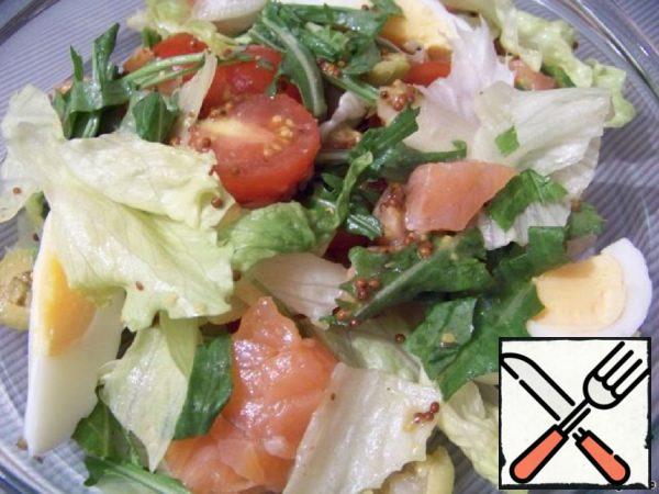 Salad with Salmon Recipe