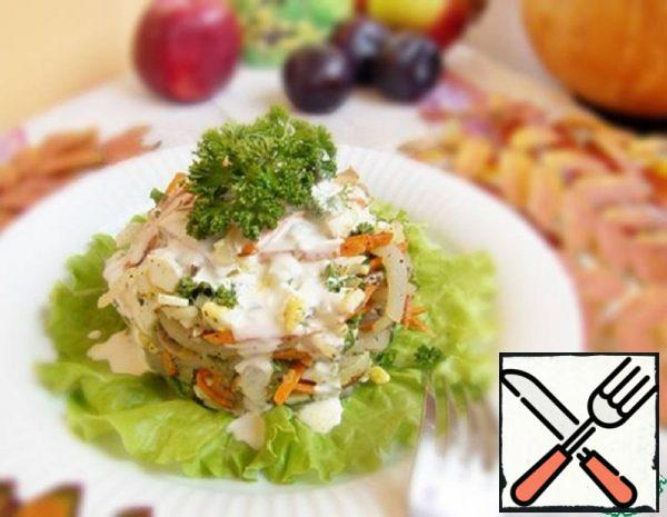 Vegetable Salad with Squid Recipe