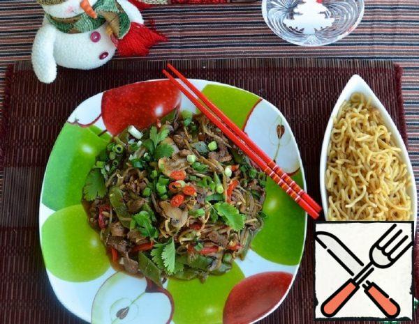 Stir-fry with Beef and Vegetables Recipe