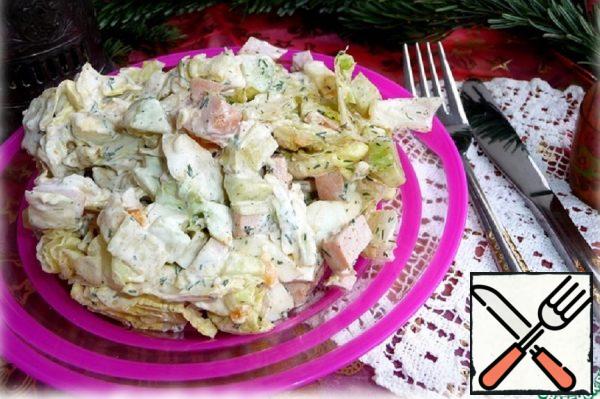 Salad "Tender" Recipe