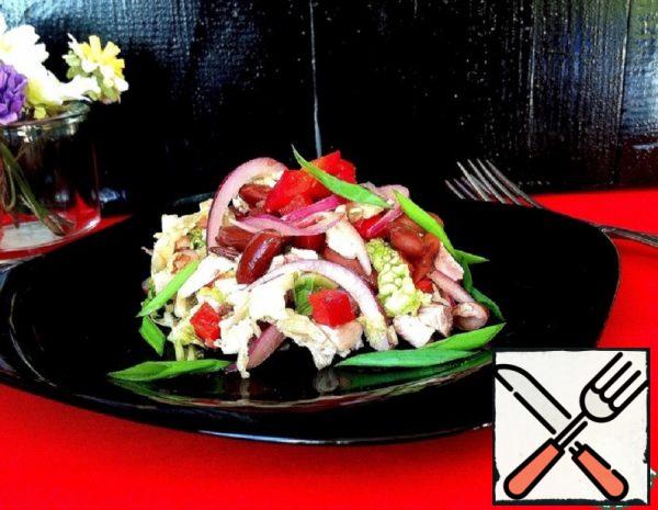 Salad with Chicken and Vegetables Recipe