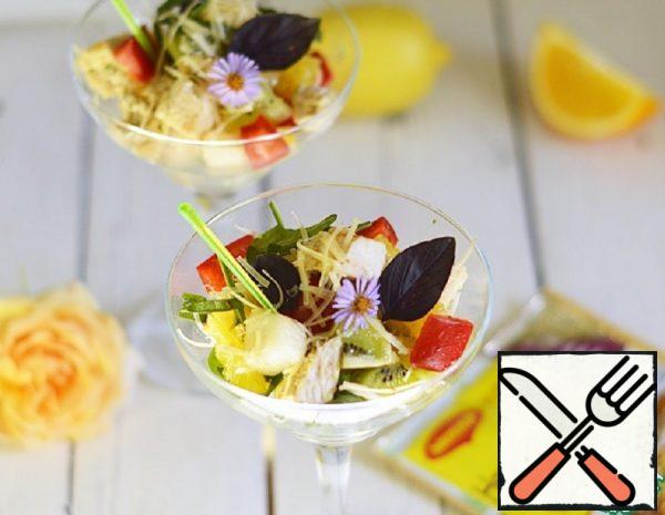Salad with Chicken and Fruit Recipe