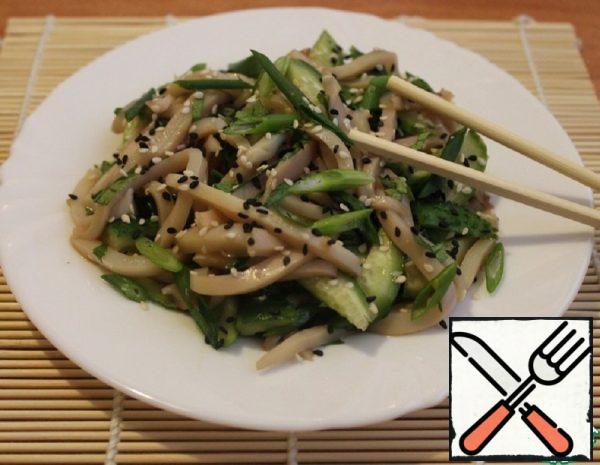 Asian-Style Squid Salad Recipe