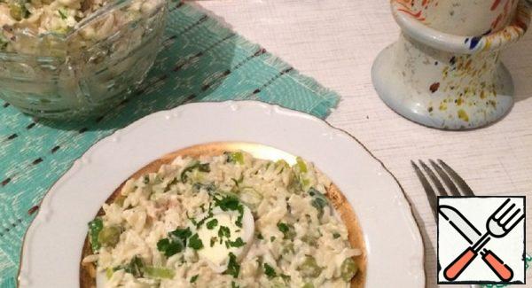 Salad with Rice and Chicken Recipe