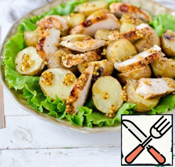 Warm Chicken and Potato Salad Recipe