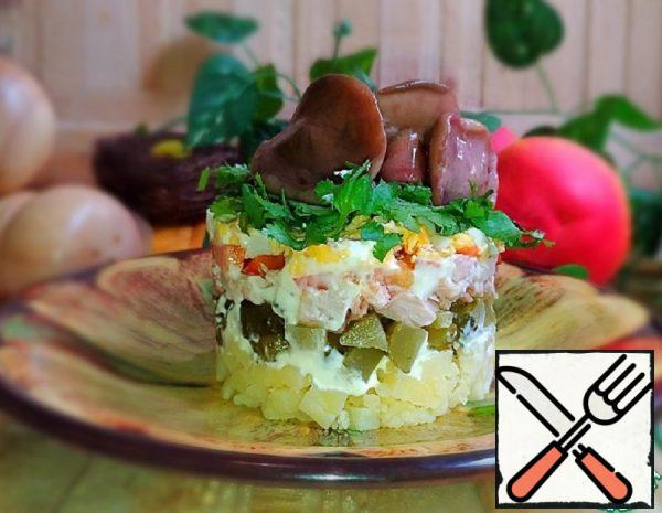 Salad "Mushroom fantasy" Recipe