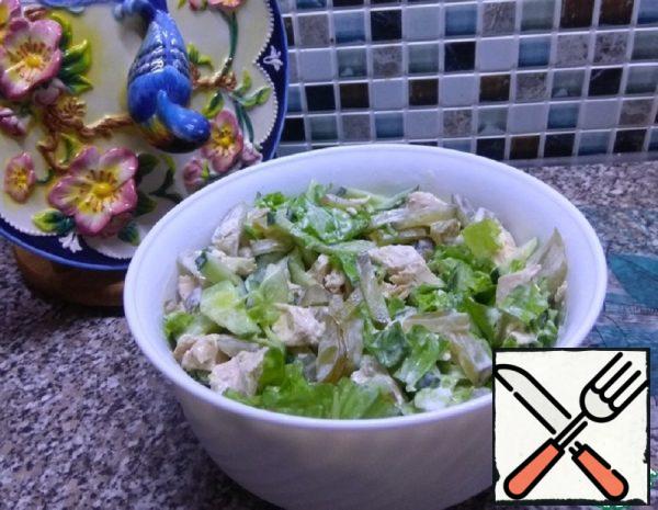 Salad "Chicken with Sourness" Recipe
