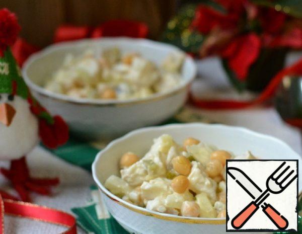 Salad "Cod in Mayonnaise" Recipe