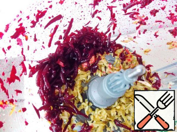 That's how he rubs beets.