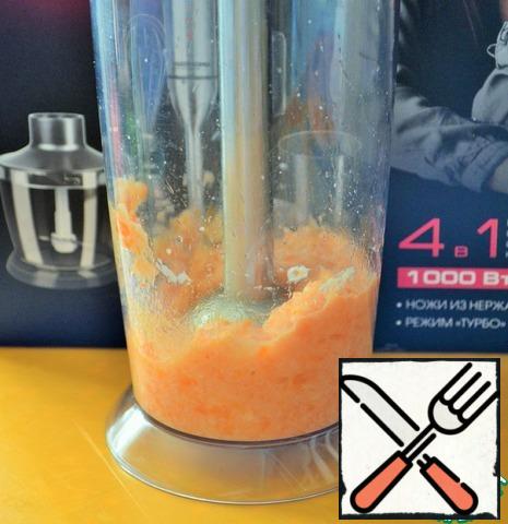 Grind to the desired result.
With a blender in your hands, it will work in seconds.
