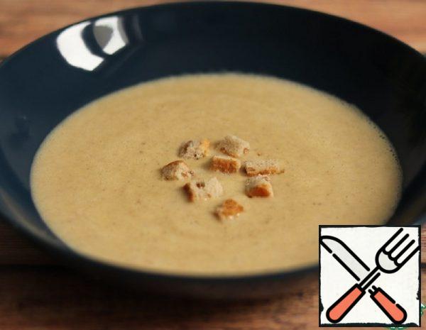 Tender Potato and Mushroom Soup-Puree Recipe