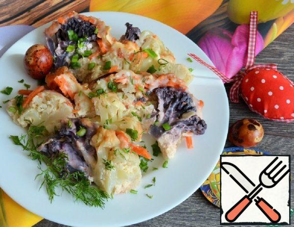 Cauliflower Baked with Cheese Recipe