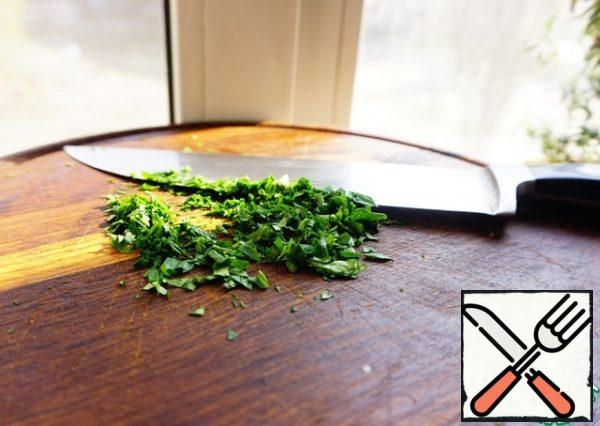 Finely chop it.