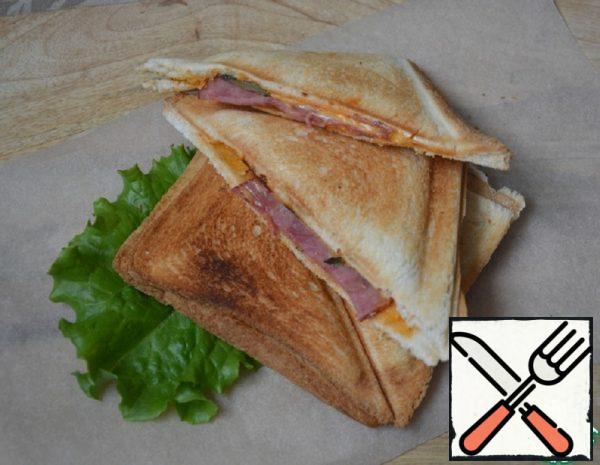 Hot Ham and Cheese Sandwich Recipe