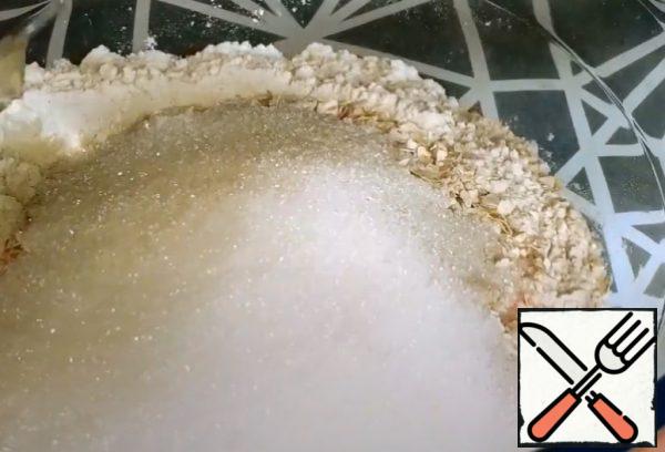 Add sugar and stir.