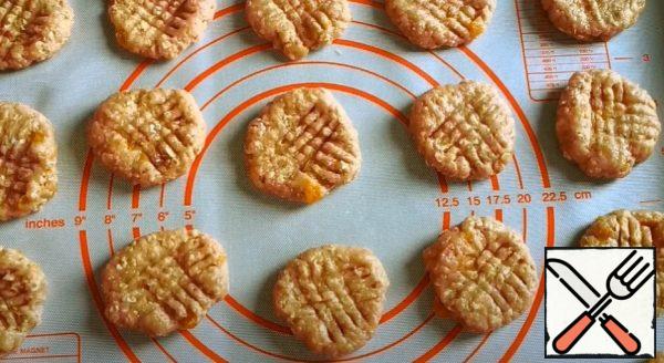 Bake in the oven at 190 °C for 10 minutes.