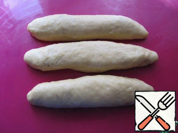 The length of each blank should be slightly larger than the baking dish.