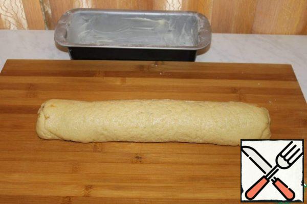 Roll it into a roll.