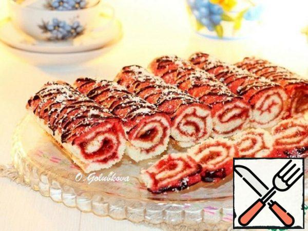 Sponge Rolls in a Multi-Baker Recipe