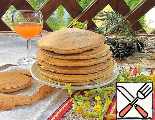 Vanilla Pancakes on Milk Recipe