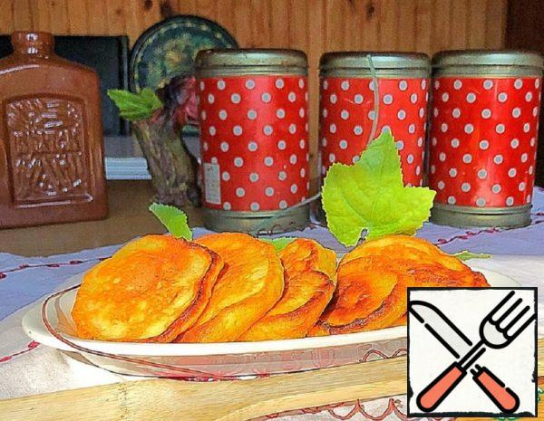 Carrot Pancakes with Sour Milk Recipe