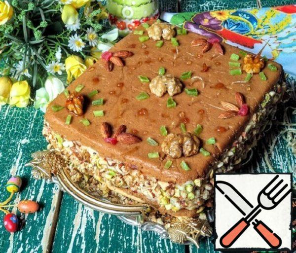 Waffle Cake "Turkish Sherbet" Recipe