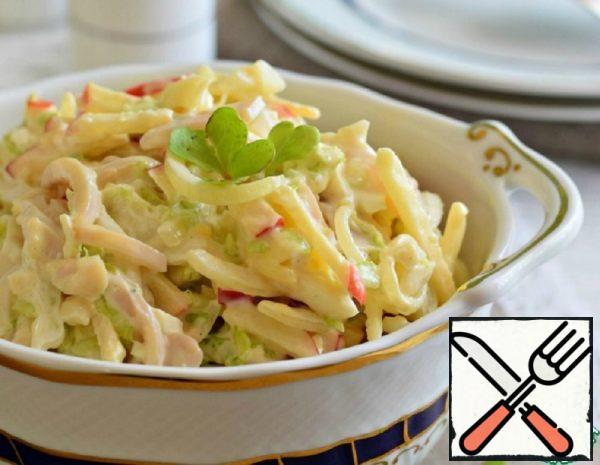 Squid Salad with homemade Mayonnaise Recipe