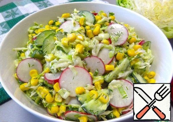 Salad "Spring Freshness" Recipe