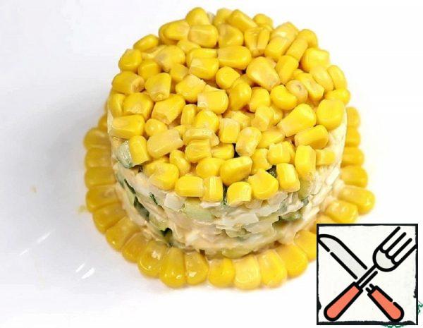 Salad with Corn and Chicken Recipe
