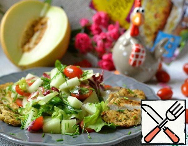 Salad with Chicken fillet "Simple" Recipe