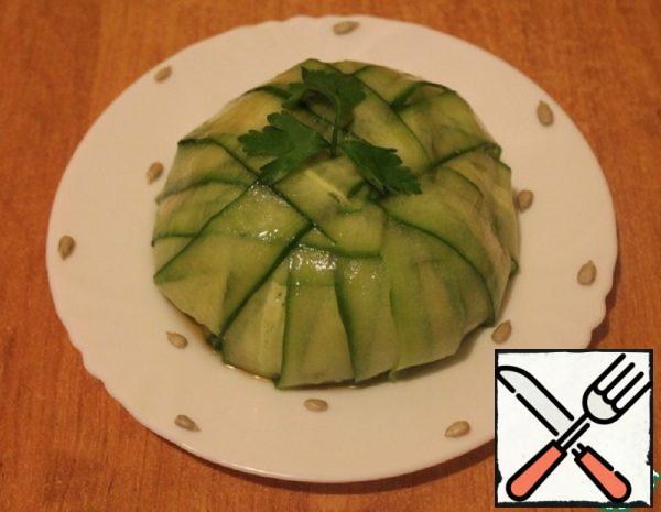 Salad "Coat of Cucumbers" Recipe