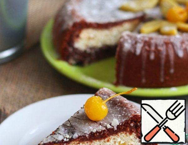Chocolate Cheesecake with Mango Recipe