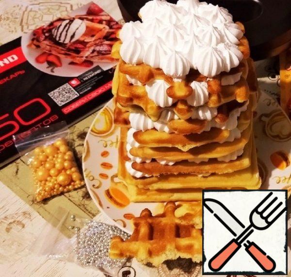 Soft Waffle Cake "Awakening" Recipe