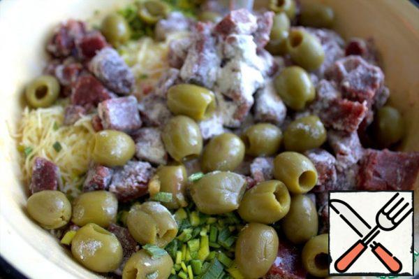 And olives.