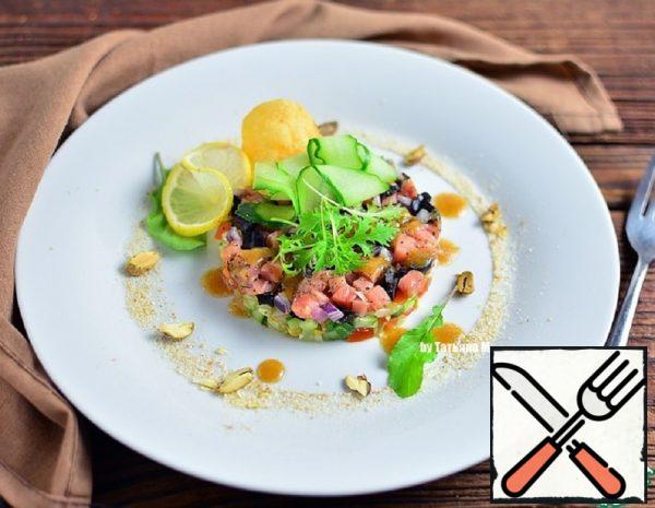 Tartare with Chum, Vegetables and Pistachios Recipe