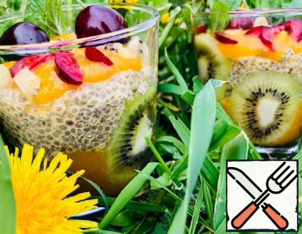 Chia Pudding with Kiwi and Mango Recipe