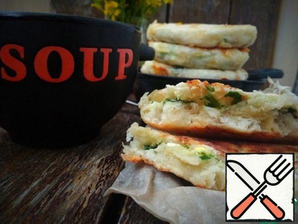 Cheese Tortillas with Onion and Egg Recipe