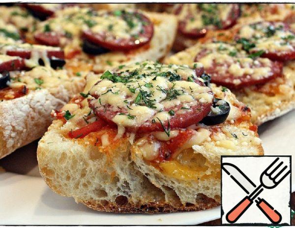 Pizza-Sandwiches in 10 Minutes Recipe