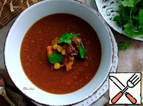 Chickpea-Curry Puree Soup Recipe