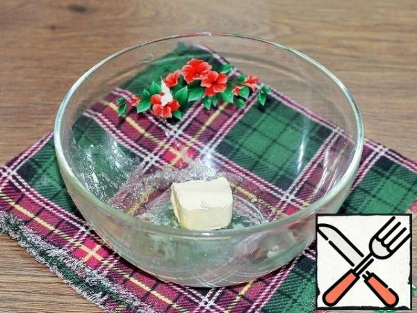 Melt the butter.