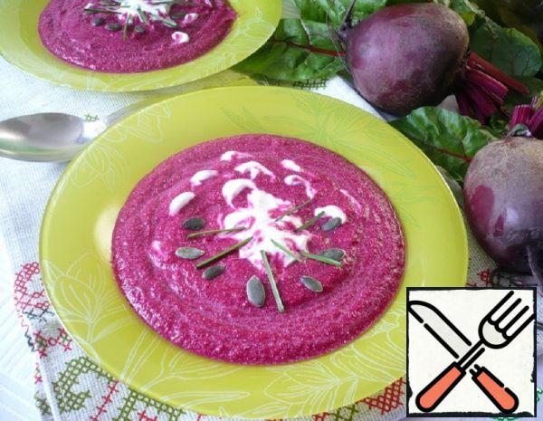 Cold Beetroot Soup with Yogurt Recipe