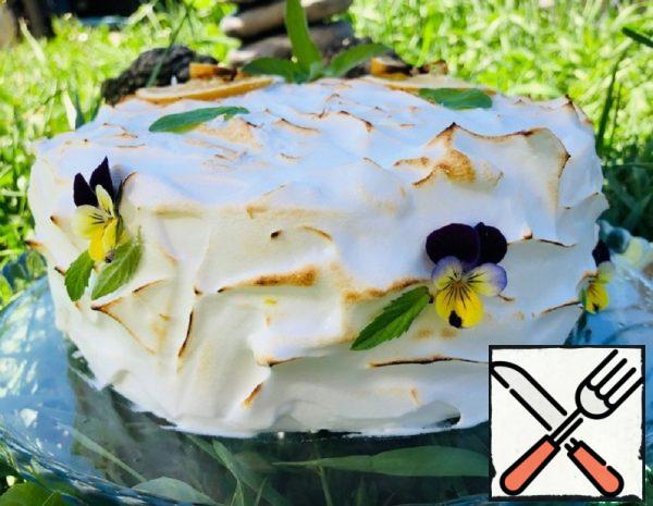 Cake "Lemon Mojito" Recipe